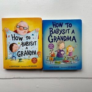 How to Babysit Grandparents Book Set by Jean Reagan - New